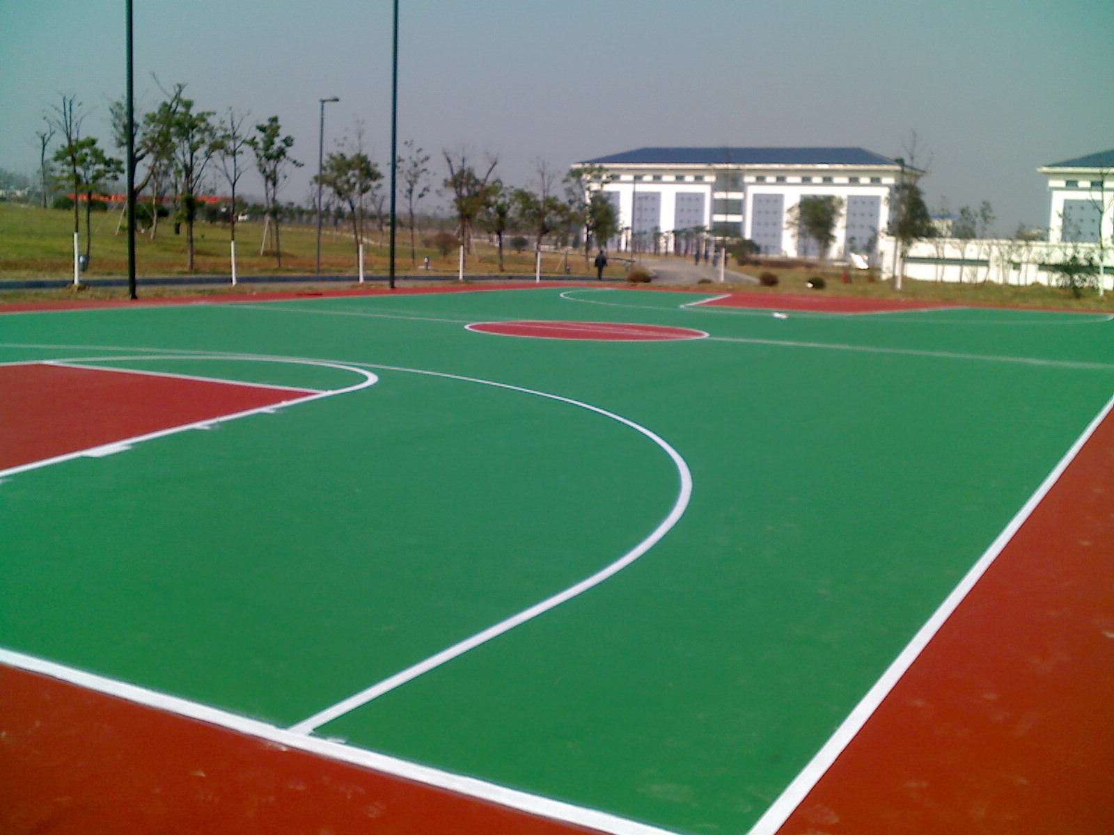 硅PU球場地坪